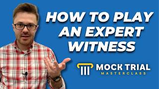How to Be a Great Expert Witness in Mock Trial