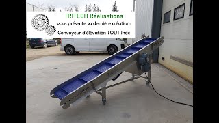 Convoyeur Délévation Inox