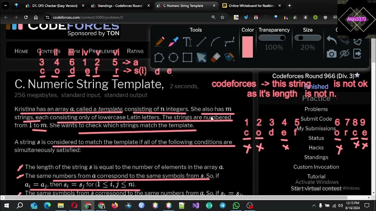 C numeric string template codeforces round 966 div 3 cp in