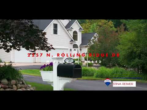 2257 N Rolling Ridge, Midland, MI home video tour