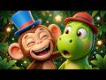 El Bebé Dinosaurio Hace Nuevos Amigos 🐒 Episodio Canciones Infantiles y Rimas para Niños y Bebés
