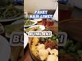 nasi liwet di BUMI AKI paket lengkap #food #streetfood #kuliner