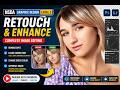 Complete Image Retouching Tutorial in Photoshop Remove Spots, Color Correction &amp; Background Removal