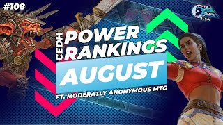 Top 10 Commanders in cEDH | August 2023 | cEDH Power Rankings ft. Moderately Anonymous MTG