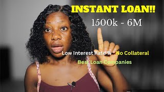HOW TO GET LOAN WITH LOW INTEREST RATE% WITHOUT COLLATERAL!! (New Loan Companies in Nigeria)