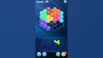 BLOCK! Hexa Puzzle! Professional Level 29 (Rotate) - Lösung Solution Walkthrough