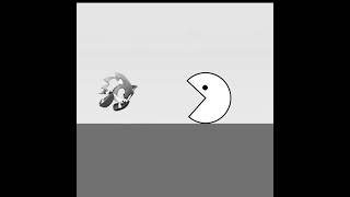 Sonic VS Pacman (versión retro)