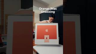 Unboxing Orange iMac! 🍊
