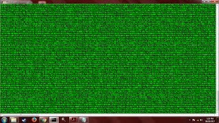 How To Make The Matrix Effect Using Notepad
