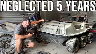 Reviving a Mouse Infested 6X6 “Max II” Amphibious Vehicle - Will it FLOAT?