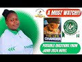 Jamb 2024 life changer possible questions must watch part 1