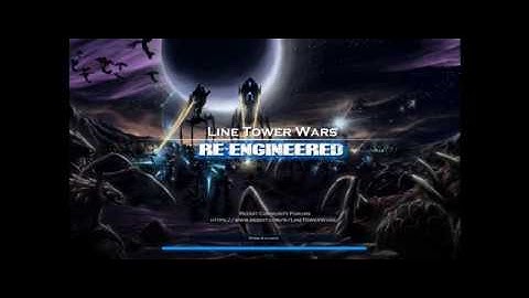 4K UWD | Starcraft 2 Custom C - Line Tower Wars Re- Engineered