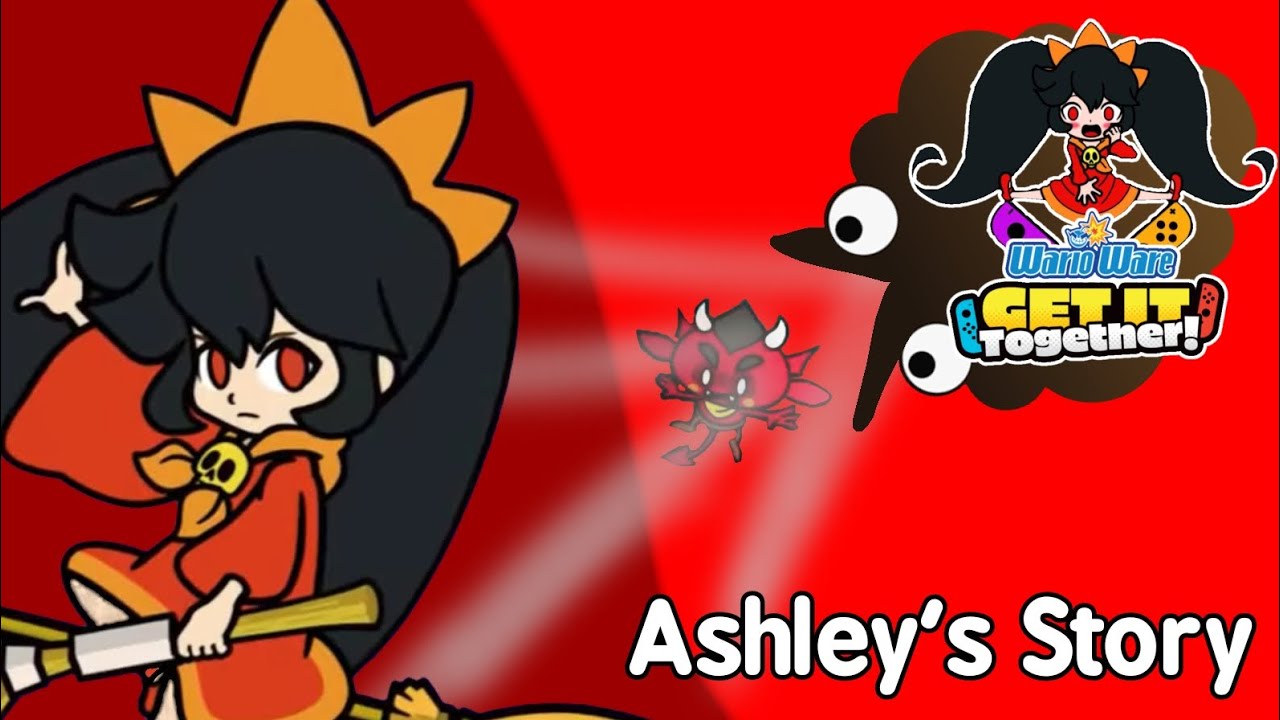 Warioware Get It Together! Ashley's Story Cutscenes - YouTube