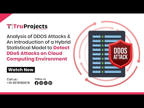 Analysis of DDoS Attacks and an Introduction of a Hybrid Statistical Model to Detect DDoS Attacks on