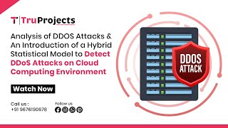 Analysis of DDoS Attacks and an Introduction of a Hybrid Statistical Model to Detect DDoS Attacks on