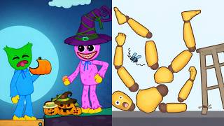 Huggy Story vs Kick &amp; Break The Ragdoll Games All Levels Gameplay Android, iOS