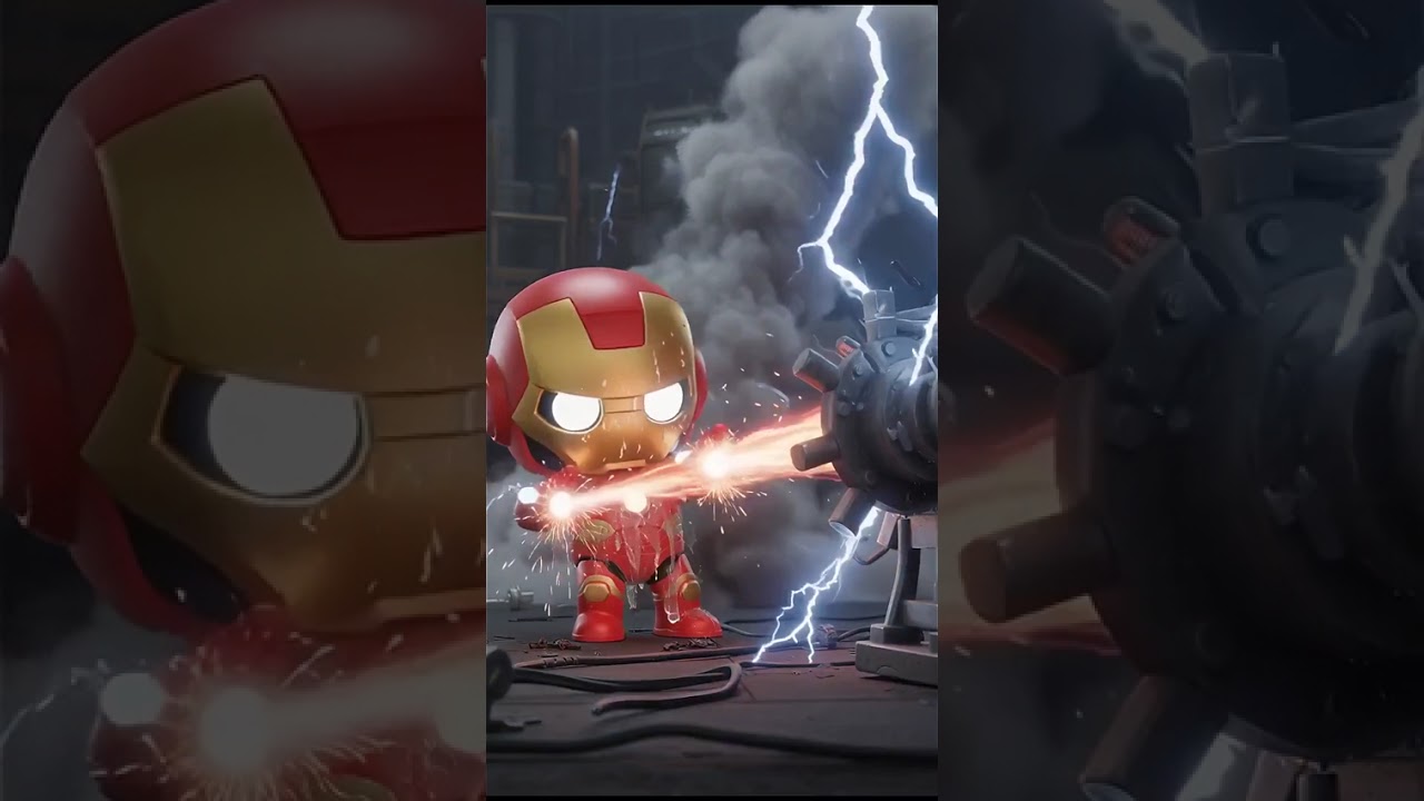 Chibi Heroes When Flashy Fails and Strength Shines
