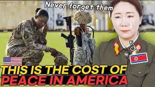 North Korean Soldier gets shocked watching US "Thank you for your service" video