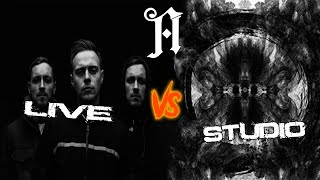 ARCHITECTS LIVE VS STUDIO