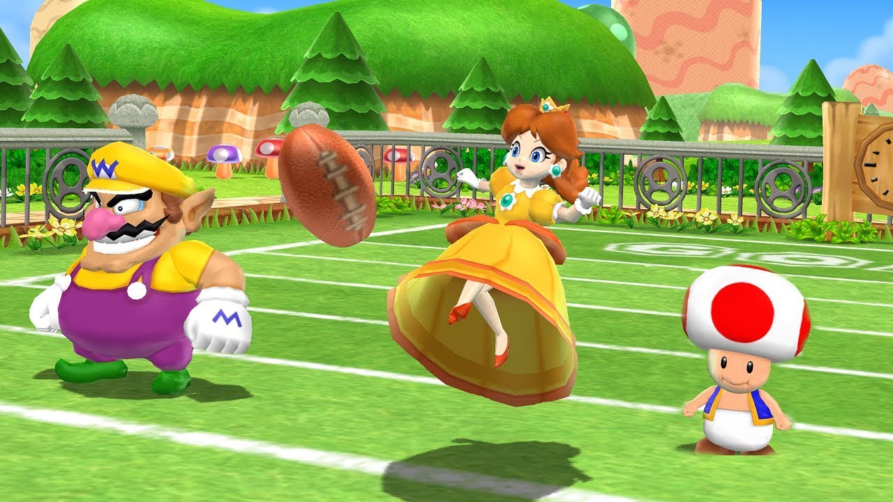 Mario Party 9 Step It Up - 1 vs. Rivals - Mario vs Daisy vs Wario vs Toad| Cartoons Mee