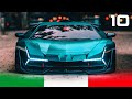 10 New Best ITALIAN SUPERCARS for 2020 - 2021 | Lambo, Ferrari, Pagani, Pininfarina...