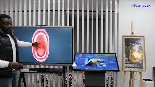 Interactive Flat Panel 65 Inch Digital Board For Classroom - Smart Board For Teaching - Lumevax