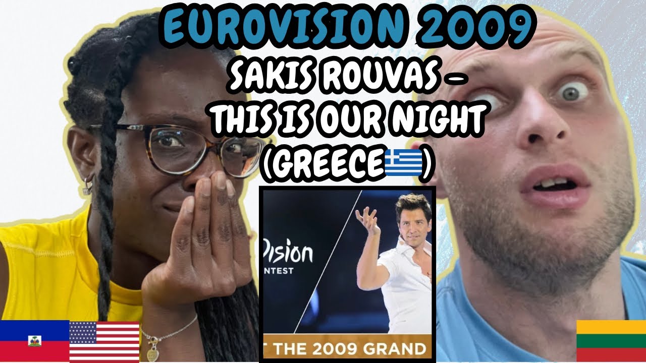РЕАКЦИЯ НА Sakis Rouvas - This Is Our Night (Греция 🇬🇷 Евровидение 2009) | ПЕРВЫЙ СМОТР