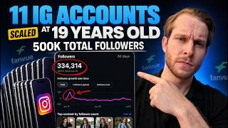 How My 19 Year Old Student Scaled to 11 IG Accounts and 8k/month FULL TRANSPARENT BREAKDOWN