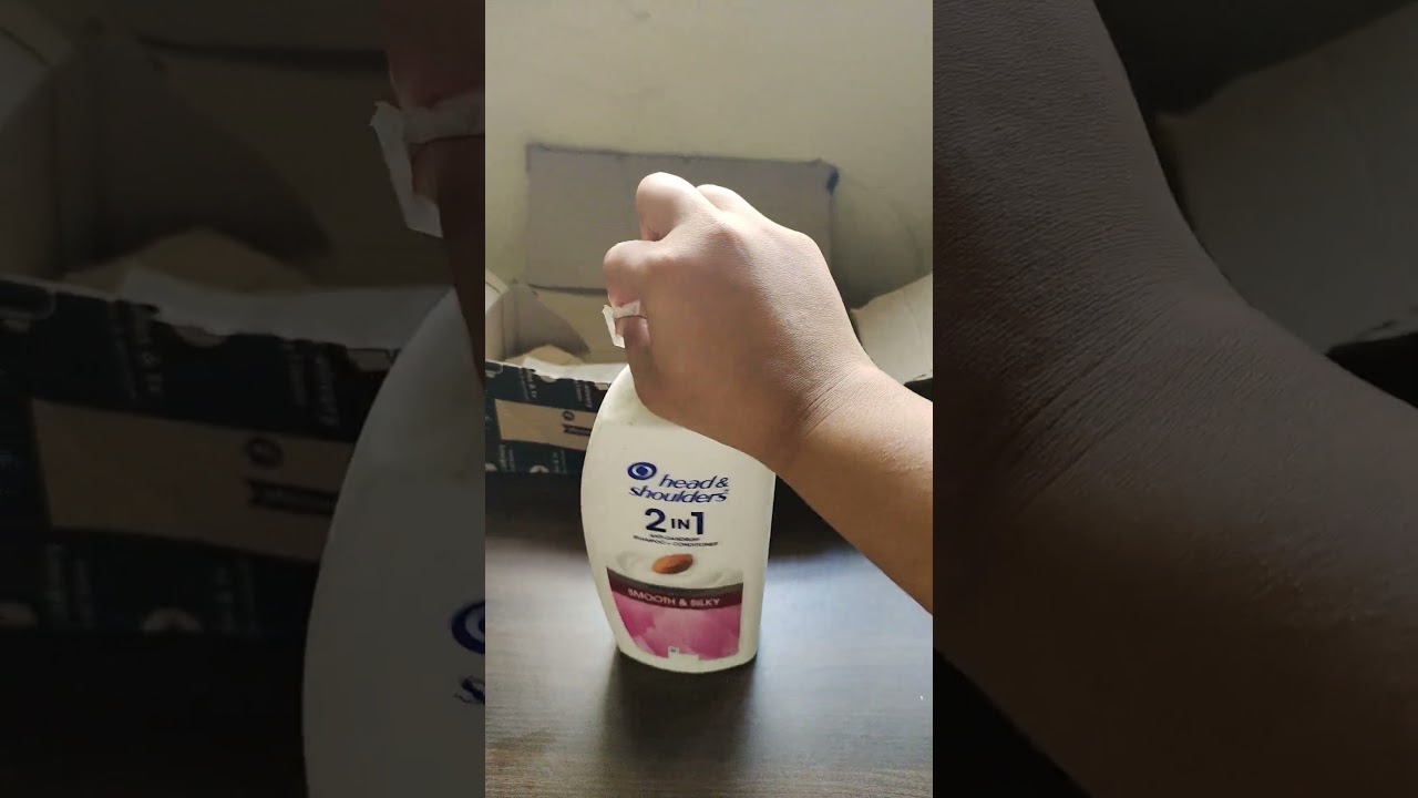 Try Head & shoulder 2in1 the best shampoo ever ❤️❤️