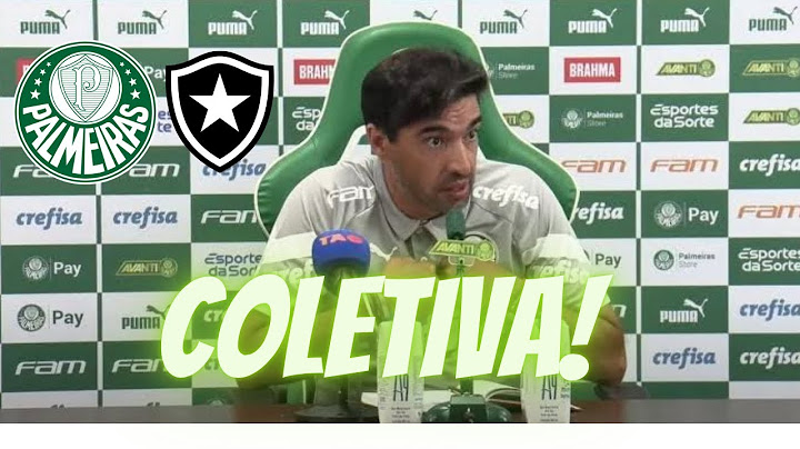 ENTREVISTA COLETIVA ABEL FERREIRA - PALMEIRAS X BOTAFOGO - COPA DO MUNDO DE CLUBES