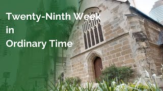 2025.10.23 - 8.00am Mass for Thursday of the Twenty-Ninth Week in Ordinary Time