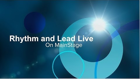 Rhythm and Lead simultaneously live on Mainstage