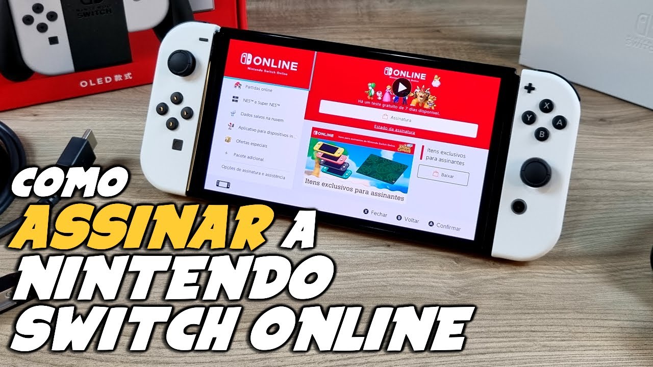 Assinatura anual do Nintendo Switch Online custará R$ 74