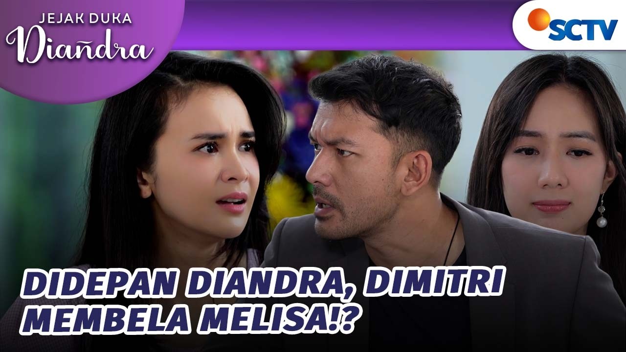 NYEBELIN!! Dimitri Bela Melissa Depan Diandra?! | Jejak Duka Diandra - Episode 64