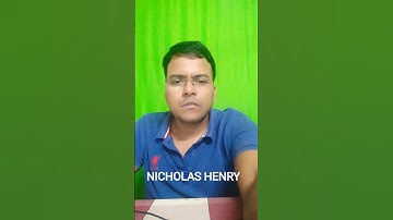 NICHOLAS HENRY: EVOLUTION OF PUBLIC ADMINSTRATION: OPSC: DEEPAK KUMAR SWAIN