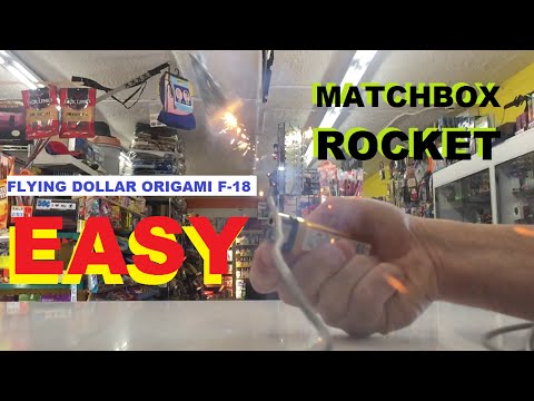 How To Make A Matchbox Rocket Launching Kit
