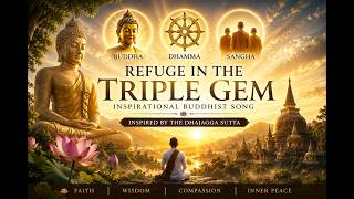 Refuge in the Triple Gem | Inspirational Buddhist Song | Inspired by the Dhajagga Sutta