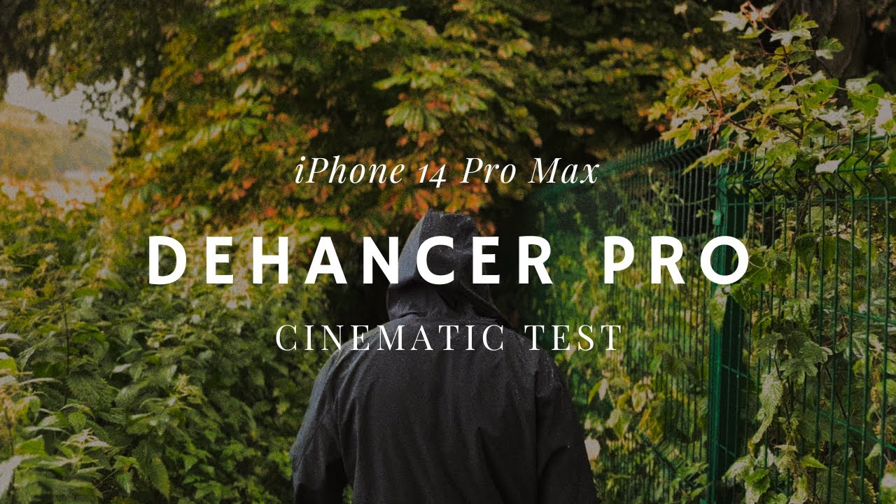 4K Test Footage | DEHANCER PRO with iPhone 14 Pro Max Cinematic Mode ...