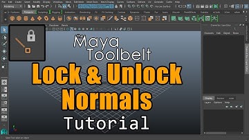 The Maya Toolbelt - Lock & Unlock Normals (Maya 2023)