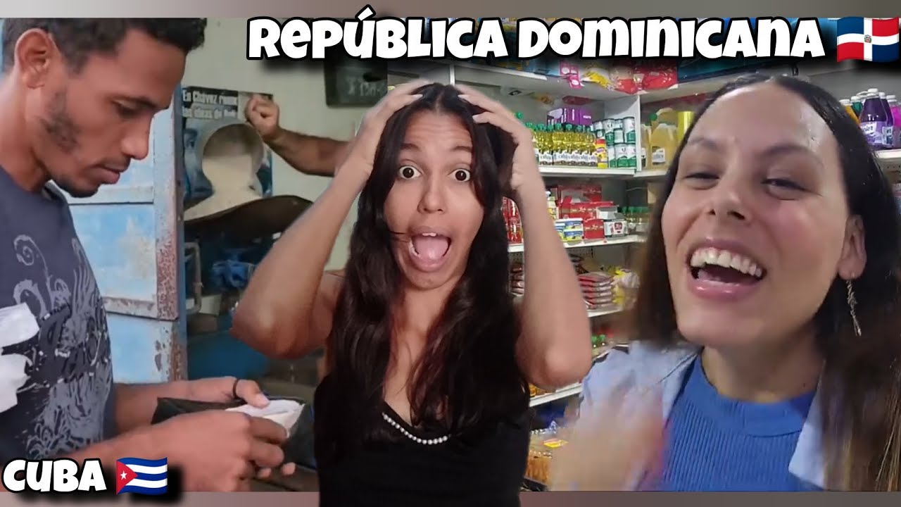 😱Así es un COLMADO en REPÚBLICA DOMINICANA 🇩🇴 vs Bodega en Cuba l cubana reacciona🇨🇺