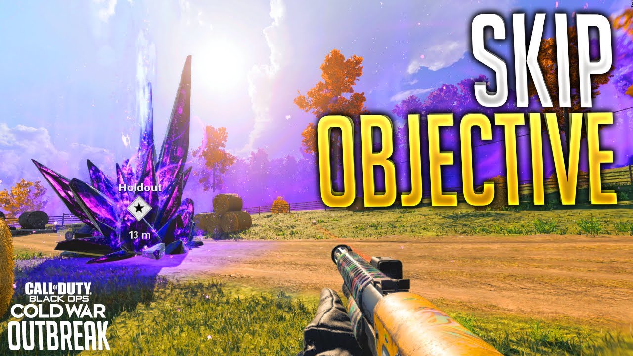 Outbreak Glitches | Skip "HOLDOUT" Objective Glitch! (Cold War Zombies)