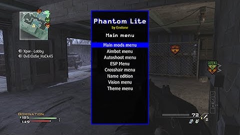 MW3 Phantom Non Host Menu