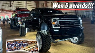 I won 5 awards at fayette county truck show