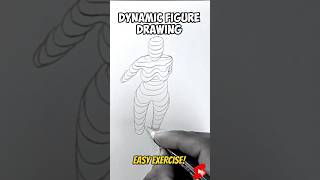 Easy Figure Drawing Exercise for Beginners #figuredrawing #beginnerstutorial