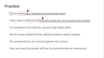 Noun Clauses as Direct Objects - Grammar 8.9 - Google Slides