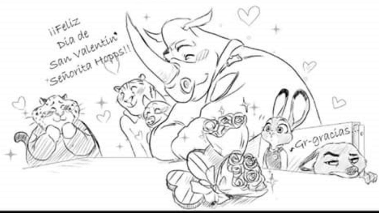 Dia de San Valentin - Zootopia Comic(Español)