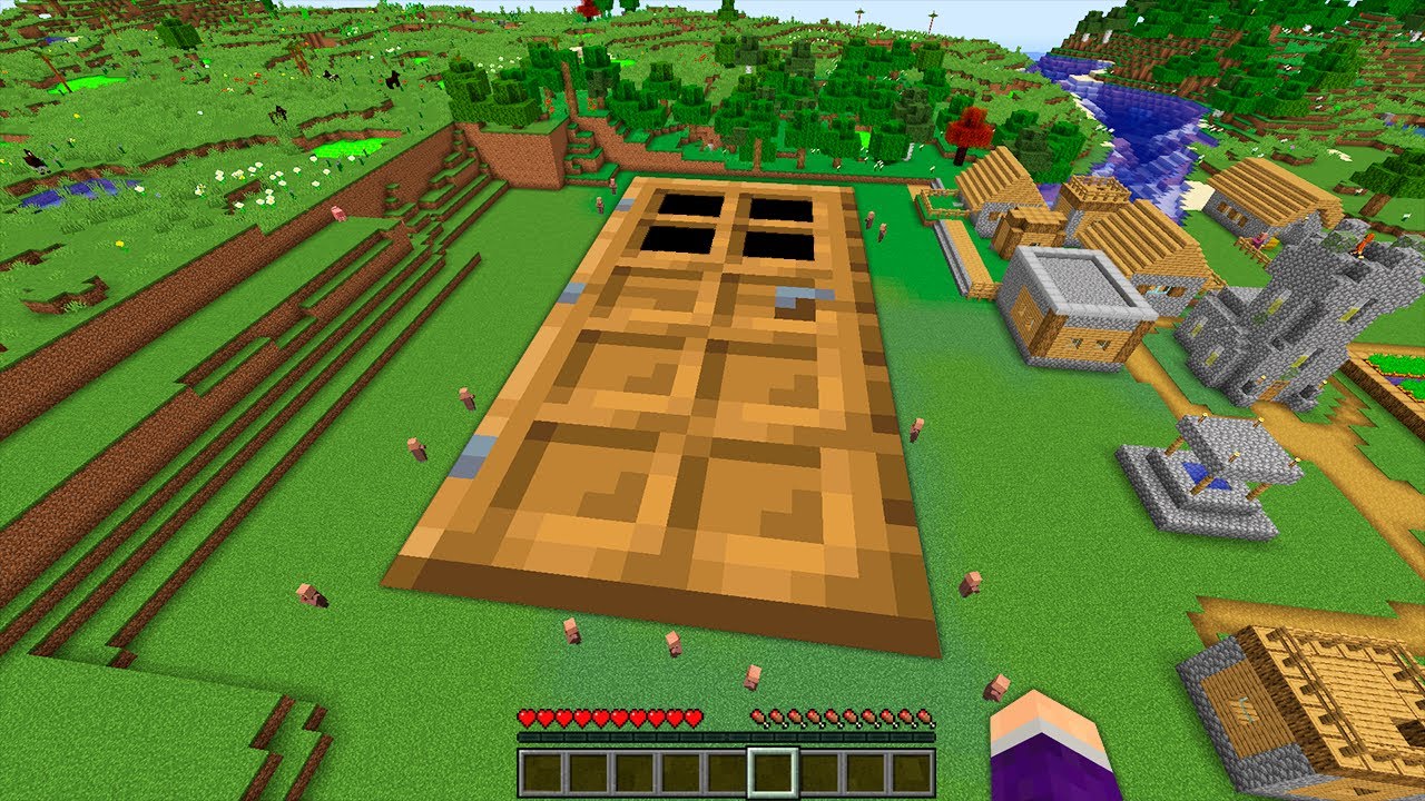 Where Does Lead This SUPER BIGGEST DOOR In Minecraft MOST LEGENDARY