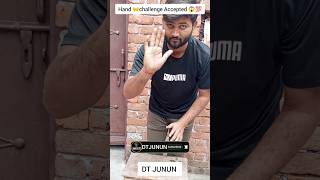 Hand 👐 Magic Challenge 😱💯 | Accepted by tutorial | #challenge #dtjunun #tutorial #shorts