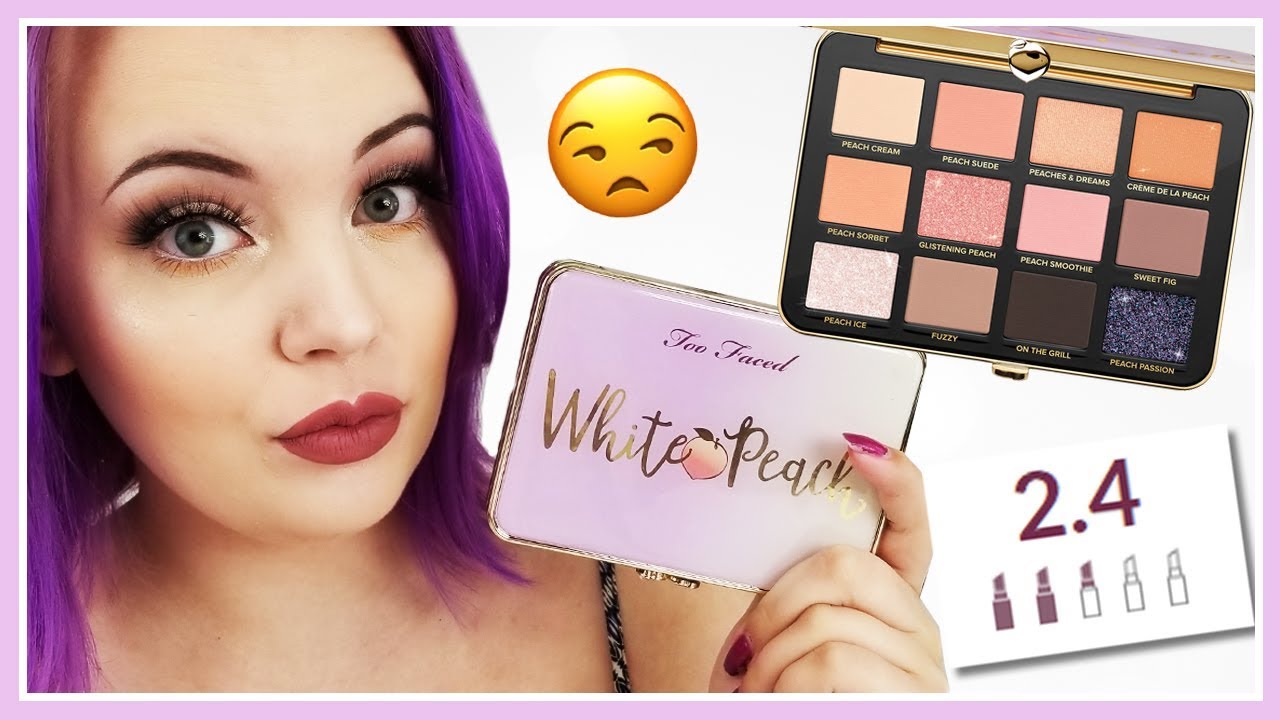 IS IT THAT BAD? "WHITE PEACH" EYESHADOW PALETTE