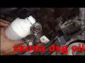 How to change automatic transmissiondsg 6 speed  transmission oil without oil filling tool